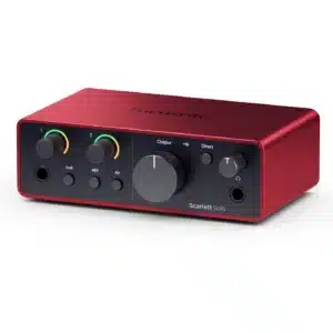 SCARLETT4-SOLO Focusrite - Cartes son externe - Sonowest