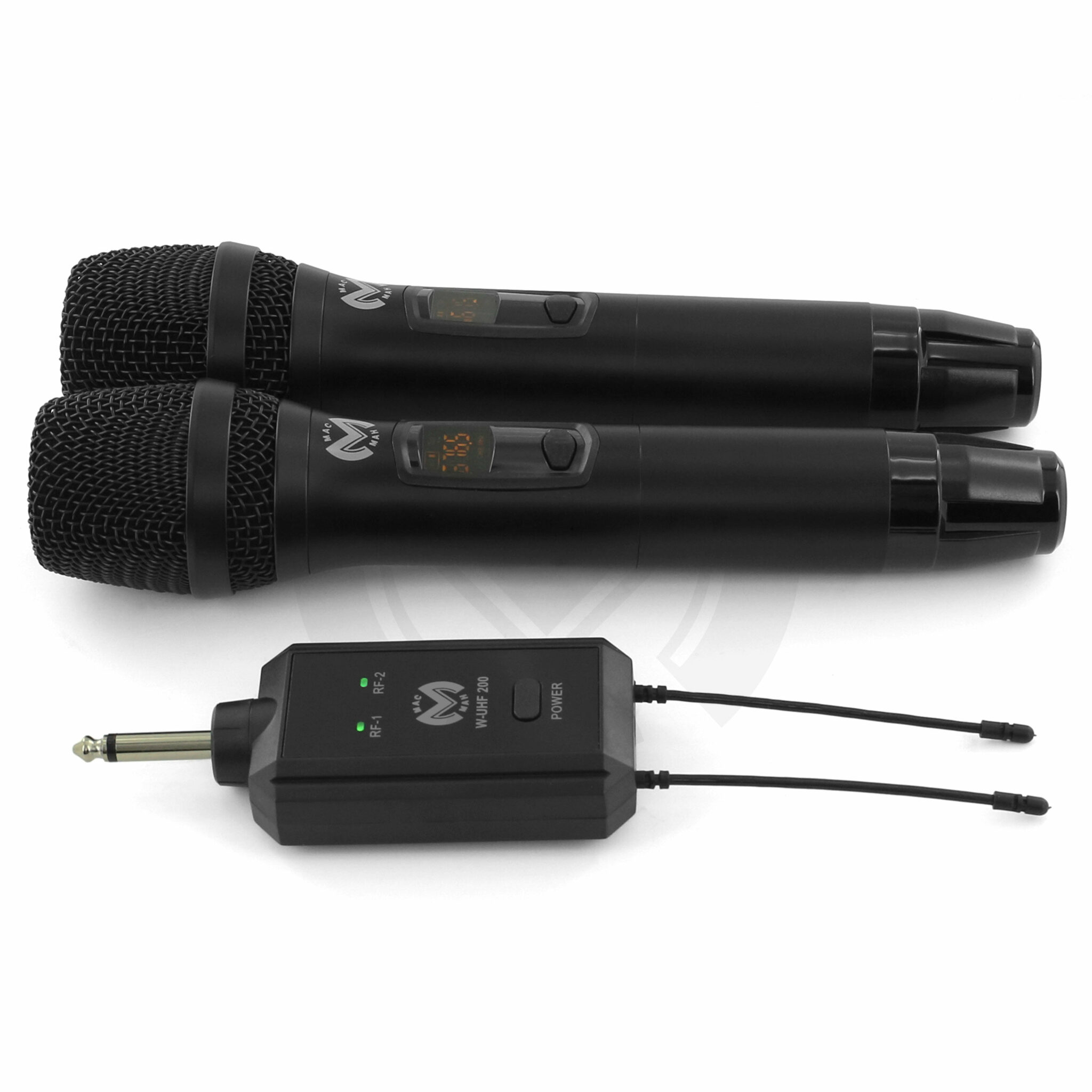 DWM-USB Système de microphone à main sans fil avec écran digital UHF via USB