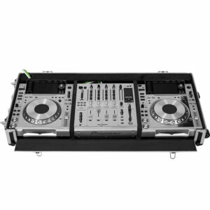 Case Régie 12” XDJ1000 MKII et DJM750 W Silver Walkasse