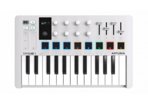 MiniLab 3 blanc Arturia - Clavier midi - Sonowest