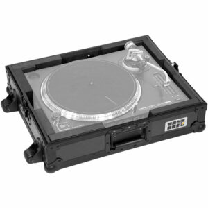 Turntable Trolley Black Walkasse - Flights Cases - Sonowest