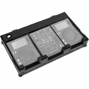 Flight Régie 10” XDJ700 et DJM450 Black Walkasse - Flights Cases - Sonowest
