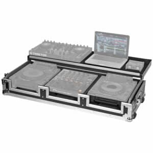 Flight Régie CDJ-2000NXS2 / DJM-900 LTS Silver Walkasse - Flights Cases - Sonowest