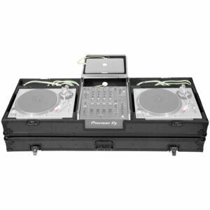 Flight Régie Mixer 12” / SL-1210 Technics W LTS Black Walkasse - Flights Cases - Sonowest