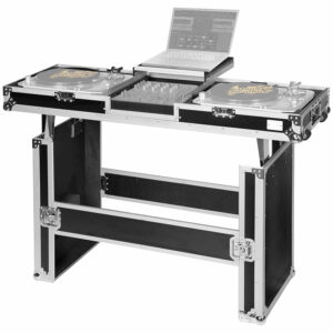 Table Régie Mixer 12” / SL-1210 Technics W LTS Walkasse - Flights Cases - Sonowest