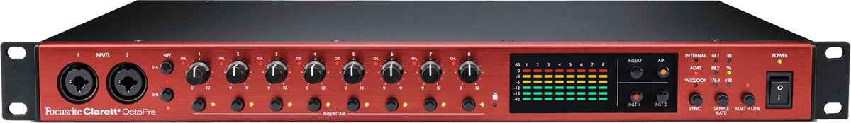 CLARETT-OCTOPRE+ Focusrite – Image 2