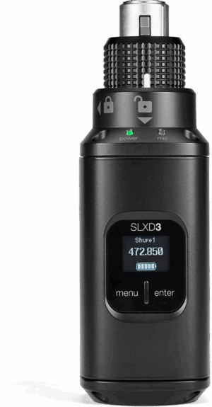SLXD3-L56 Shure - Microphones HF Main - Sonowest