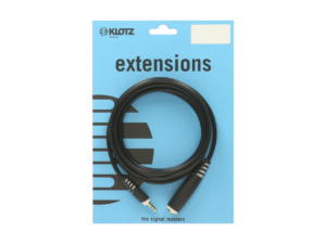 CABLE RALLONGE CASQUE JACKM3.5/JACKF6.35 DE 3M Klotz - Câblage - Sonowest