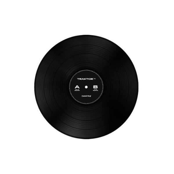 Traktor Control Vinyl Black Native Instruments