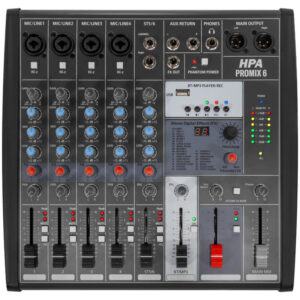 Promix 6 HPA - Consoles Analogiques - Sonowest