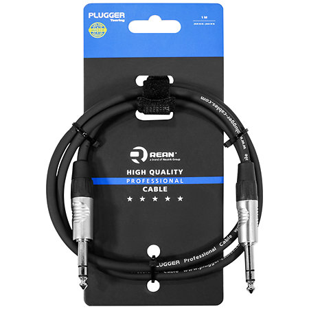 Câble Jack / Jack Stéreo 1m Touring Plugger – Image 3