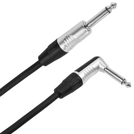 Câble Jack 6.35 / Jack 6.35 Coudé 6m Touring Plugger