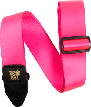 SANGLE PREMIUM ROSE FLUO Ernie Ball - Accessoire et pièce détachée musique - Sonowest