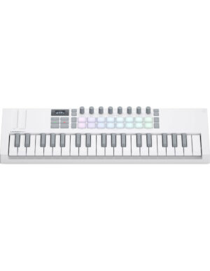 Launchkey Mini 37 White Novation - Clavier midi - Sonowest