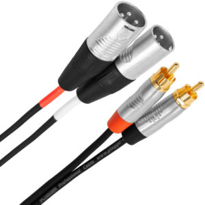 Câble bretelle RCA/XLR 3m Touring Plugger - Câblage - Sonowest