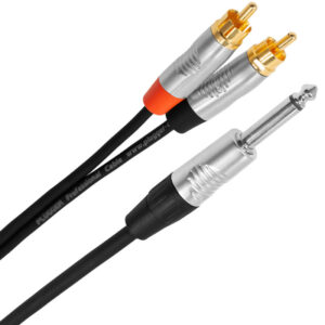 Câble Jack Mono / 2 Rca 3M Touring Plugger - Câblage - Sonowest