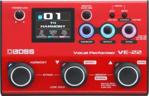 VE-22 BOSS - Effets voix - Sonowest