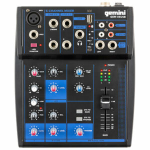 GEM-05USB Gemini - Consoles Analogiques - Sonowest