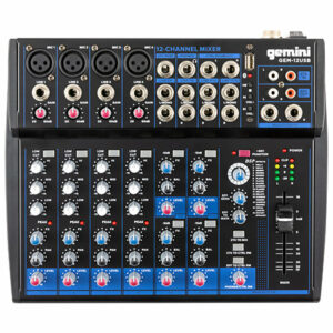 GEM-12USB Gemini - Consoles Analogiques - Sonowest