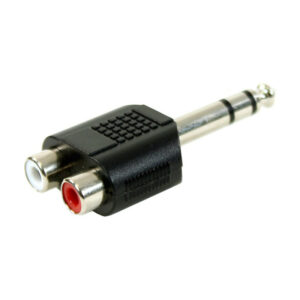 Adaptateur RCA Femelle Stéréo – Jack Mâle Stéréo Easy Plugger - Adaptateurs audio - Sonowest