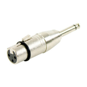 Adaptateur XLR Femelle – Jack Mâle Mono Easy Plugger - Adaptateurs audio - Sonowest
