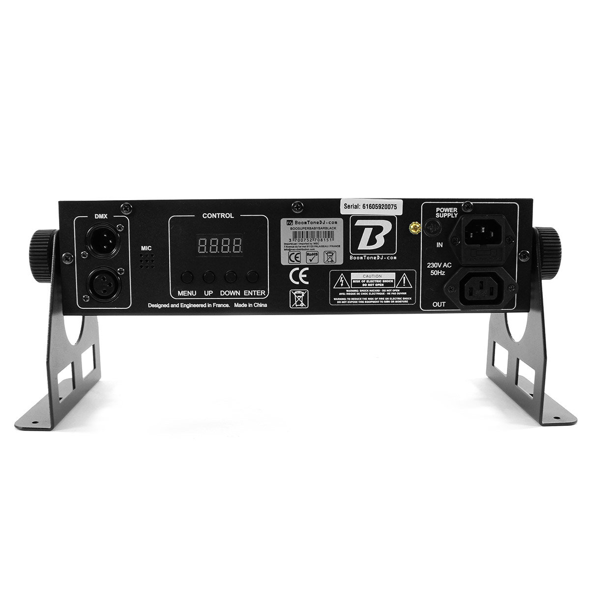 Super Babybar Black BoomToneDJ - Barres Leds/Blinder Leds - Sonowest
