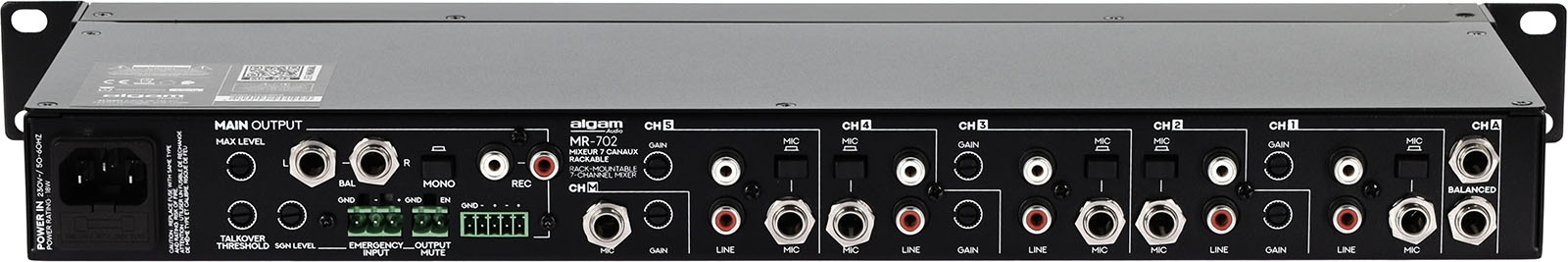 MR-702 Algam Audio - Lecteurs CD/Multimédia - Sonowest