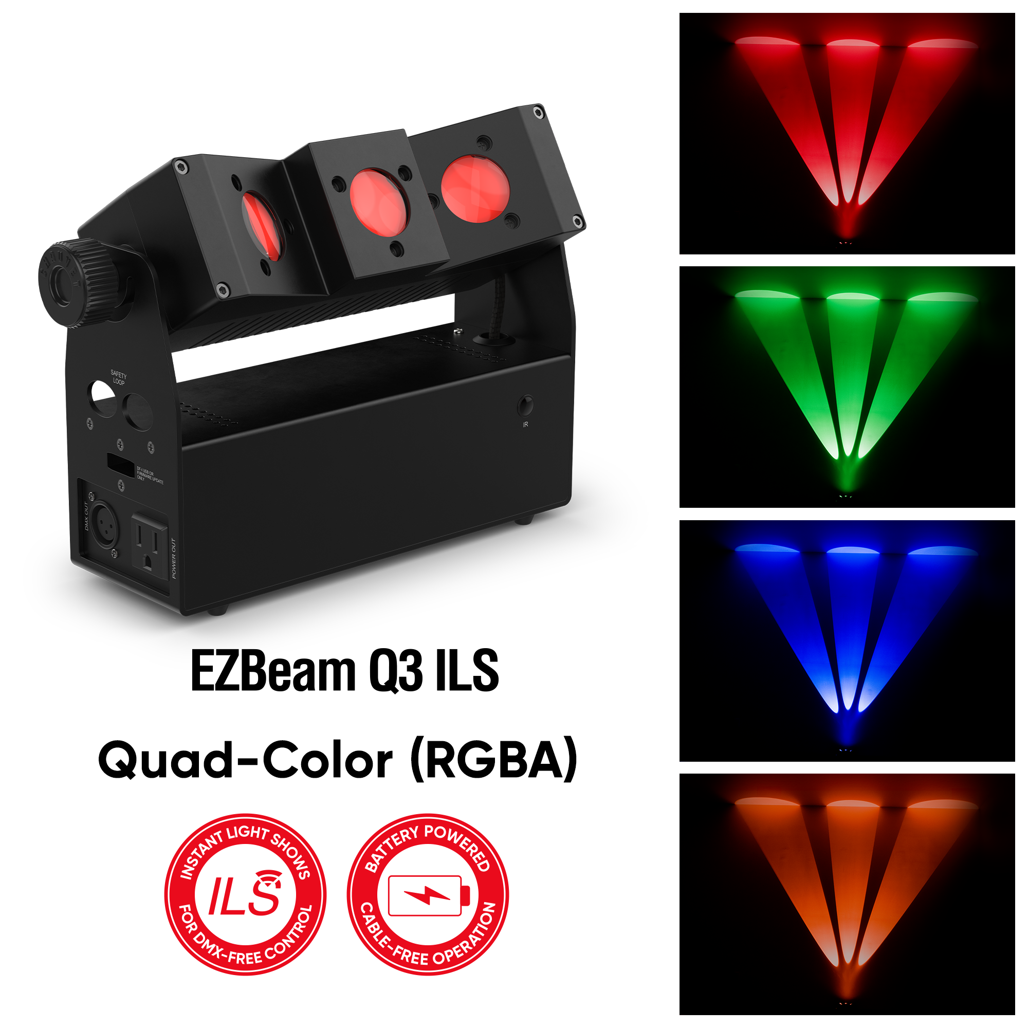 EZBEAM Q3 ILS Chauvet DJ - Eclairage - Sonowest