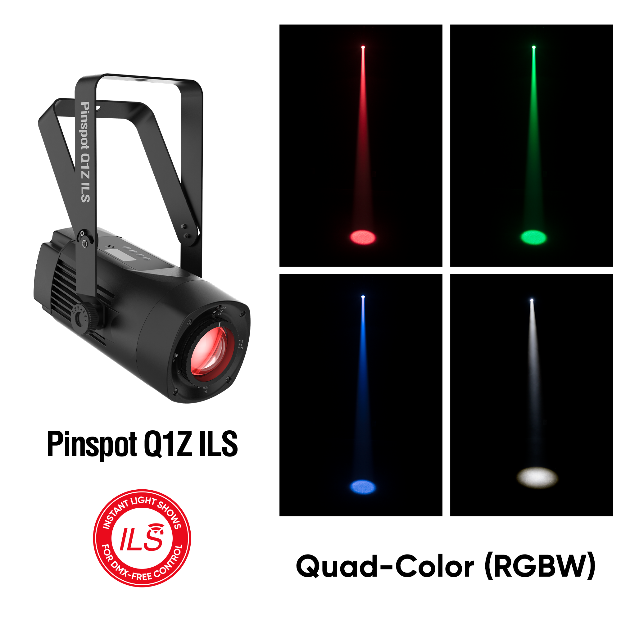 Pinspot Q1Z ILS Chauvet DJ - Eclairage - Sonowest