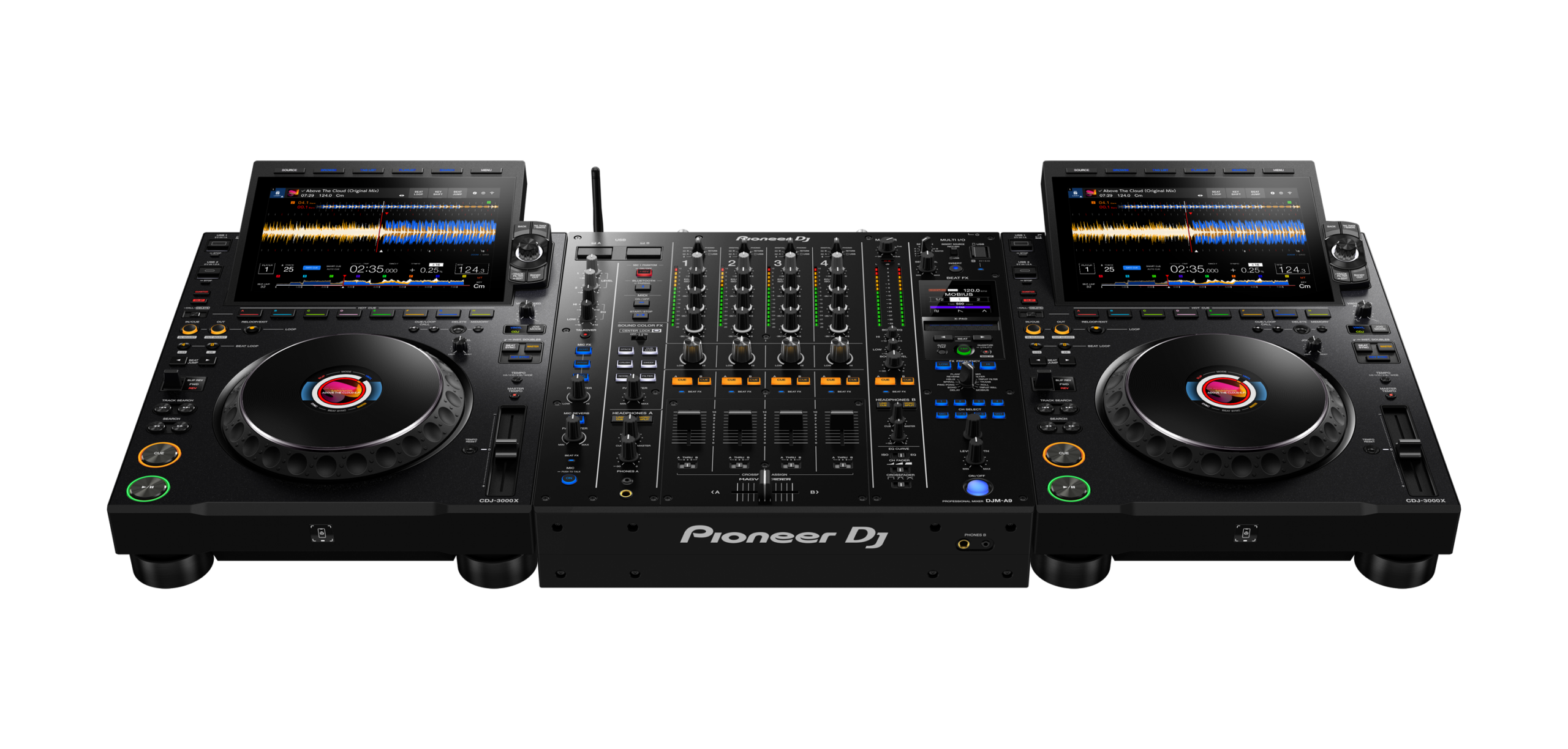 Pack DJM-A9 + 2x CDJ-3000X Pioneer / AlphaTheta