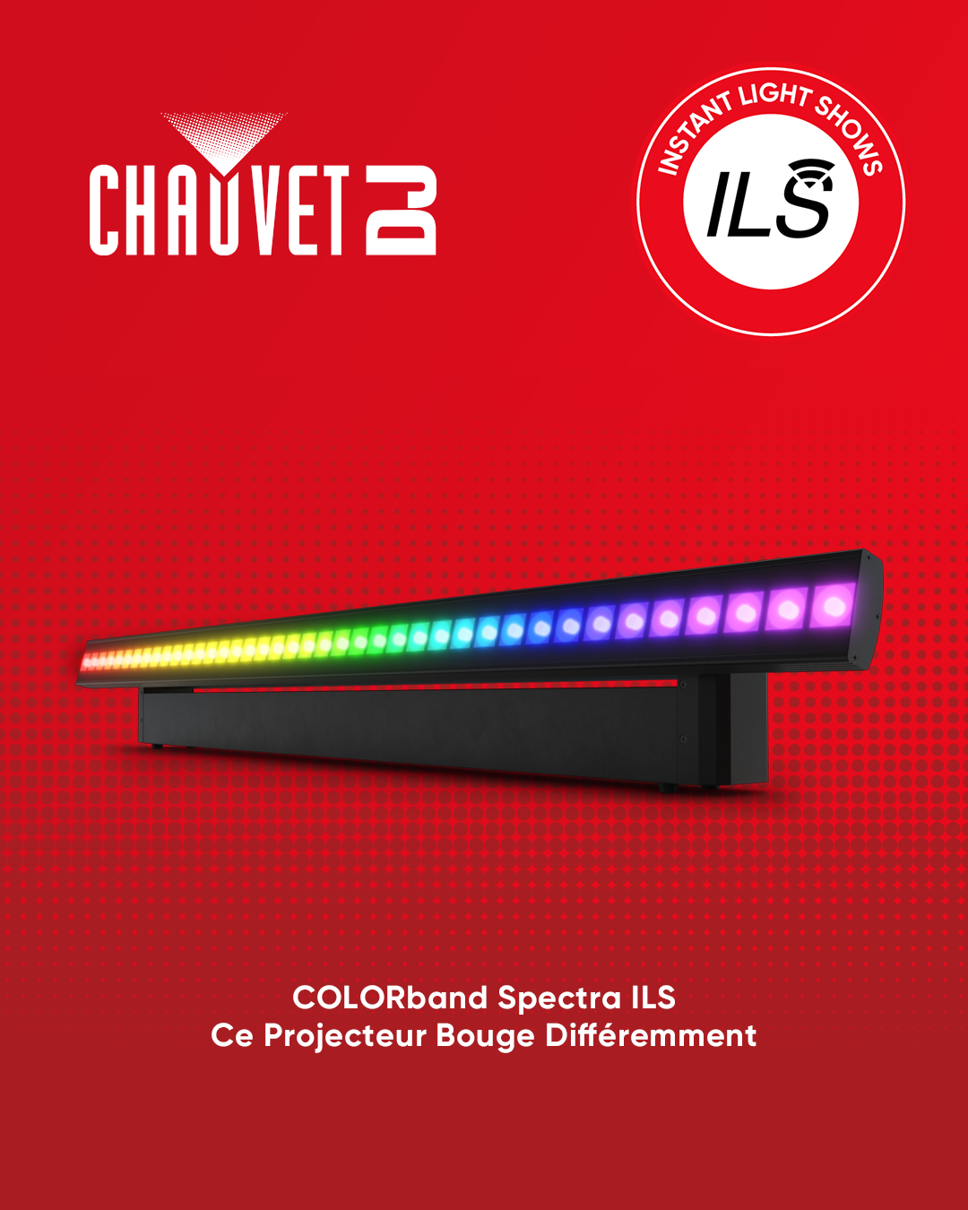 COLORband Spectra ILS Chauvet DJ - Barres Leds/Blinder Leds - Sonowest