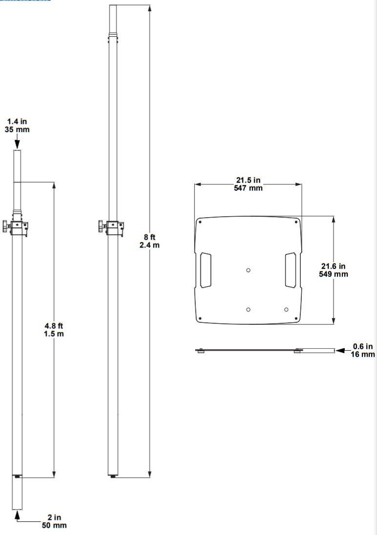 FLEXstand Chauvet DJ - Packs Structures et Pieds - Sonowest