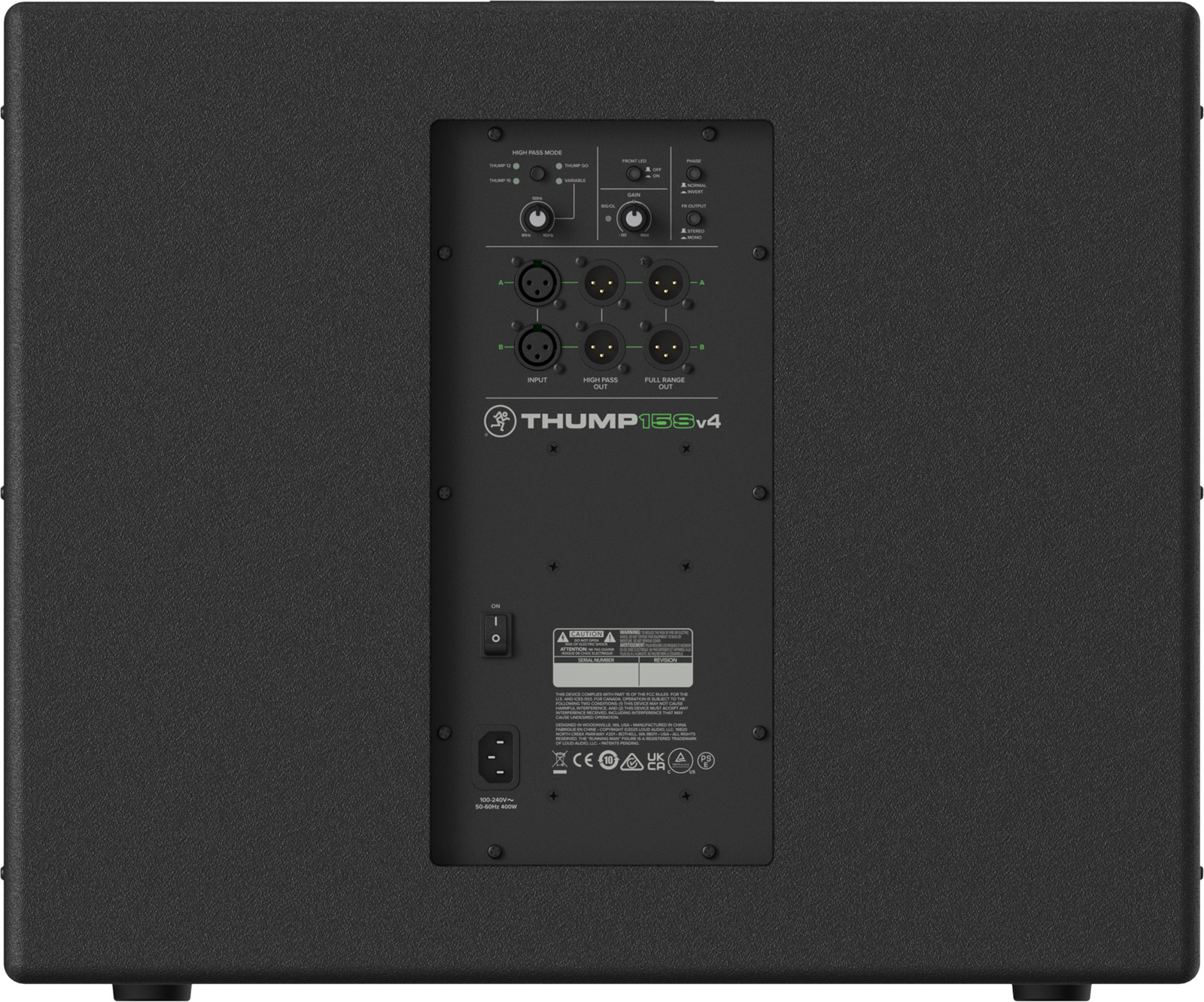 THUMP15SV4 Mackie - Caisson de basses actif - Sonowest