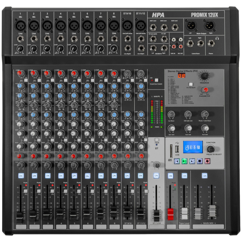 Promix 12 UX HPA - Consoles Analogiques - Sonowest