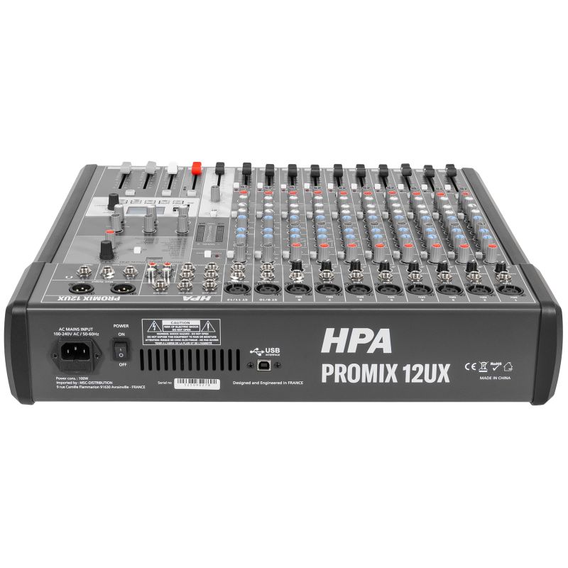 Promix 12 UX HPA - Consoles Analogiques - Sonowest