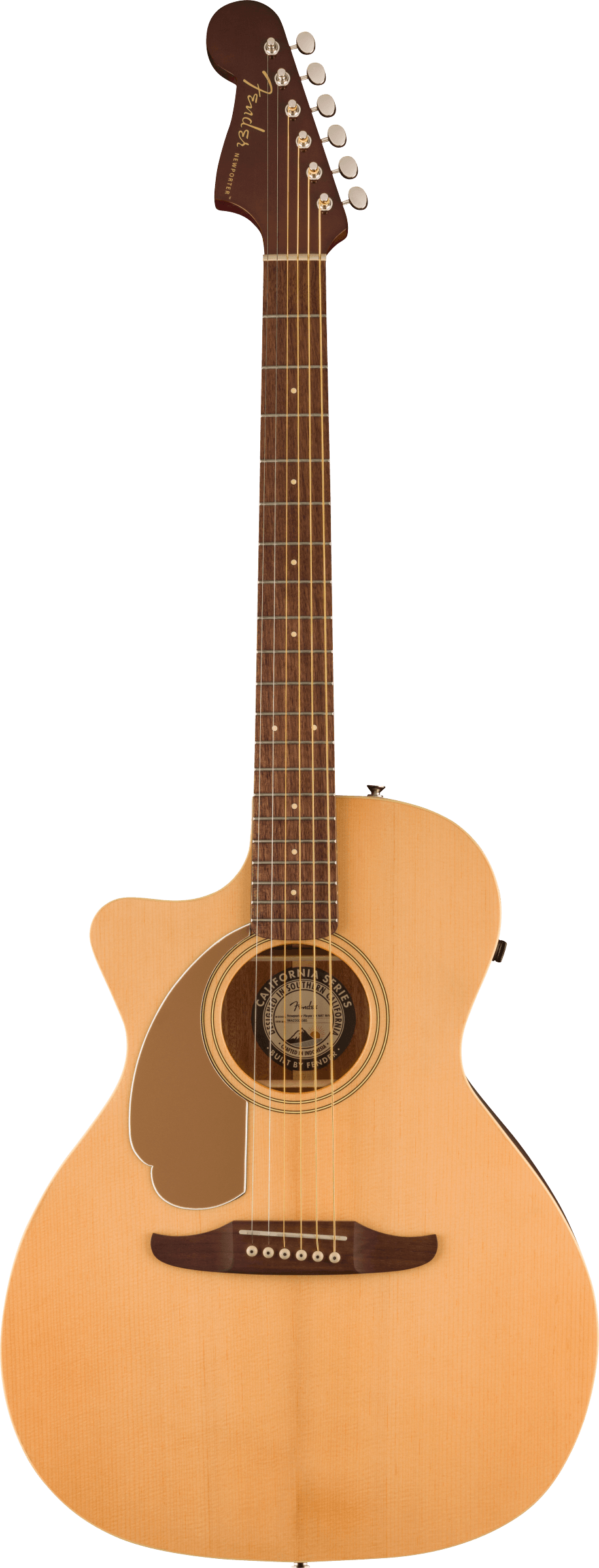 NEWPORTER PLAYER LH NAT Fender - Guitare Folk Electro-Acoustique - Sonowest