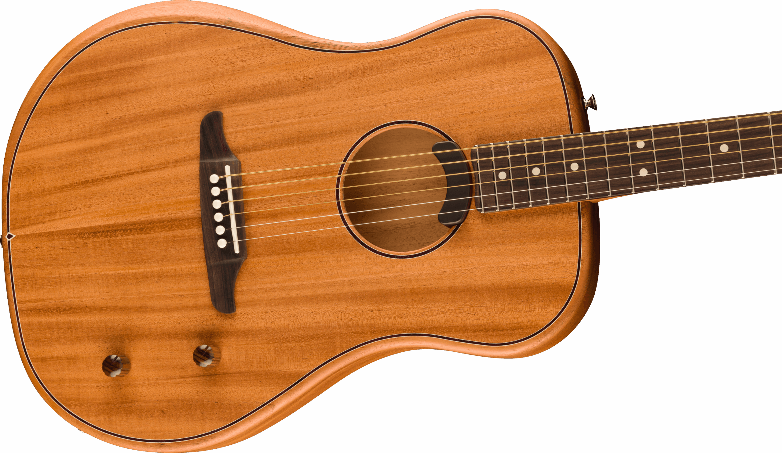 HIGHWAY SERIES DREADNOUGHT MAHOGANY Fender - Guitare Folk Electro-Acoustique - Sonowest