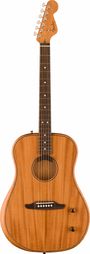 HIGHWAY SERIES DREADNOUGHT MAHOGANY Fender - Guitare Folk Electro-Acoustique - Sonowest