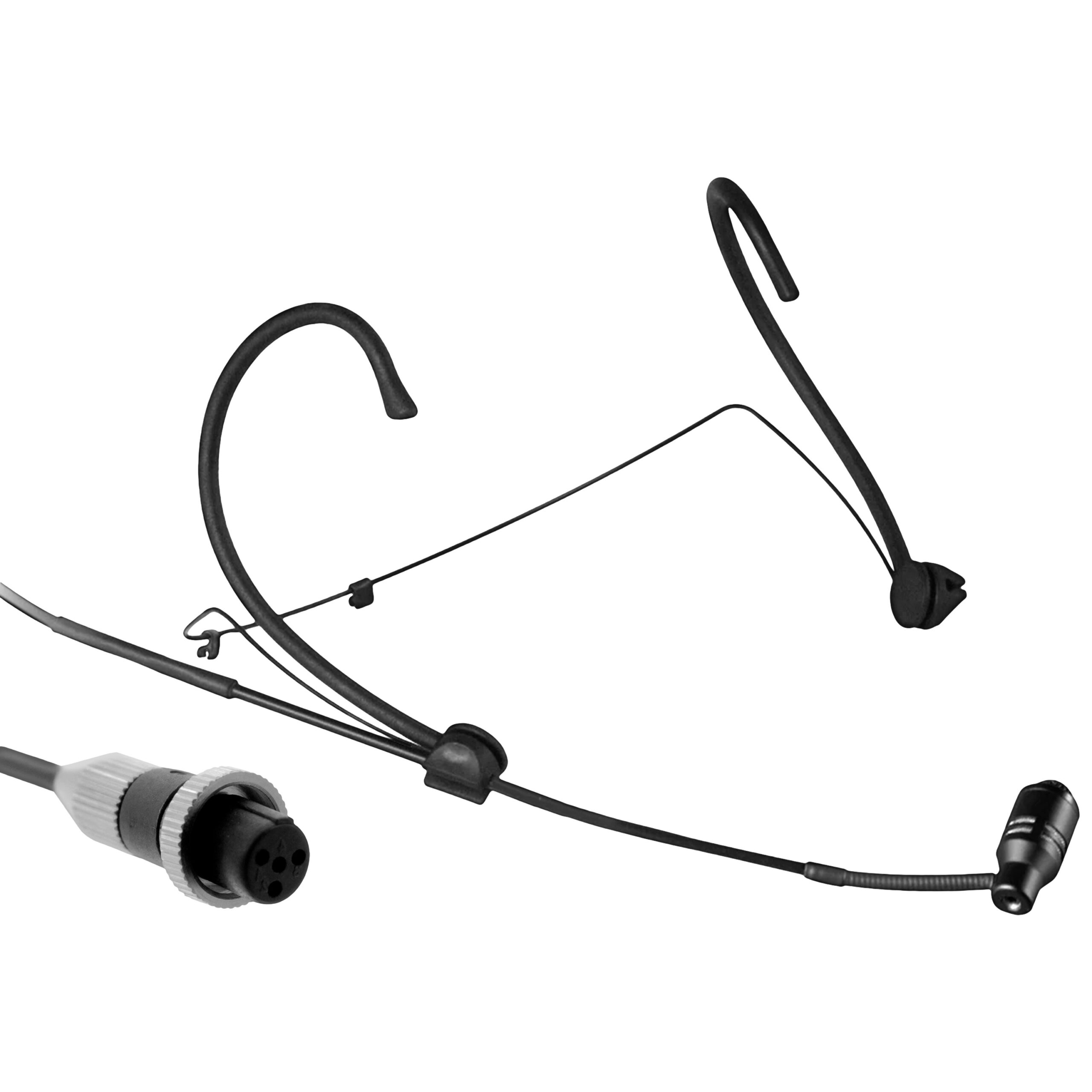 MU-506H Black (Mini XLR Mipro) Mipro - Microphones Cravatte/Serre-tete - Sonowest
