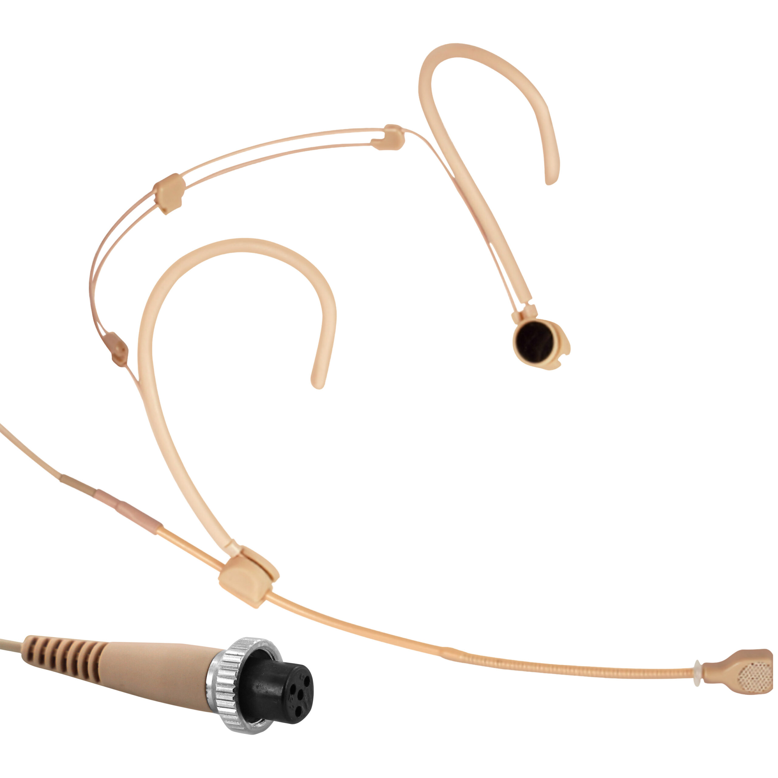 MU-506HS Beige (Mini XLR Mipro) Mipro - Microphones Cravatte/Serre-tete - Sonowest