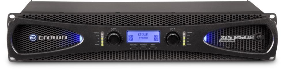 XLS 2502 Crown - Amplificateurs 8 Ohms - Sonowest