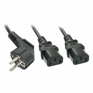 Schuko mâle vers 2x IEC C13 Lindy - Alimentations CEE/Schuko - Sonowest