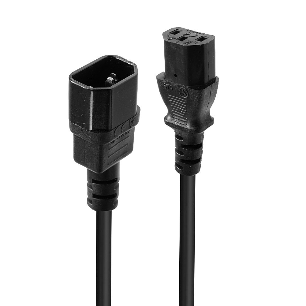 Connecteur IEC C14 vers IEC C13 Lindy - Alimentations CEE/Schuko - Sonowest