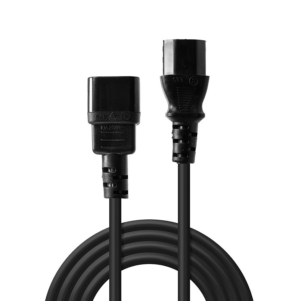 Connecteur IEC C14 vers IEC C13 Lindy - Alimentations CEE/Schuko - Sonowest