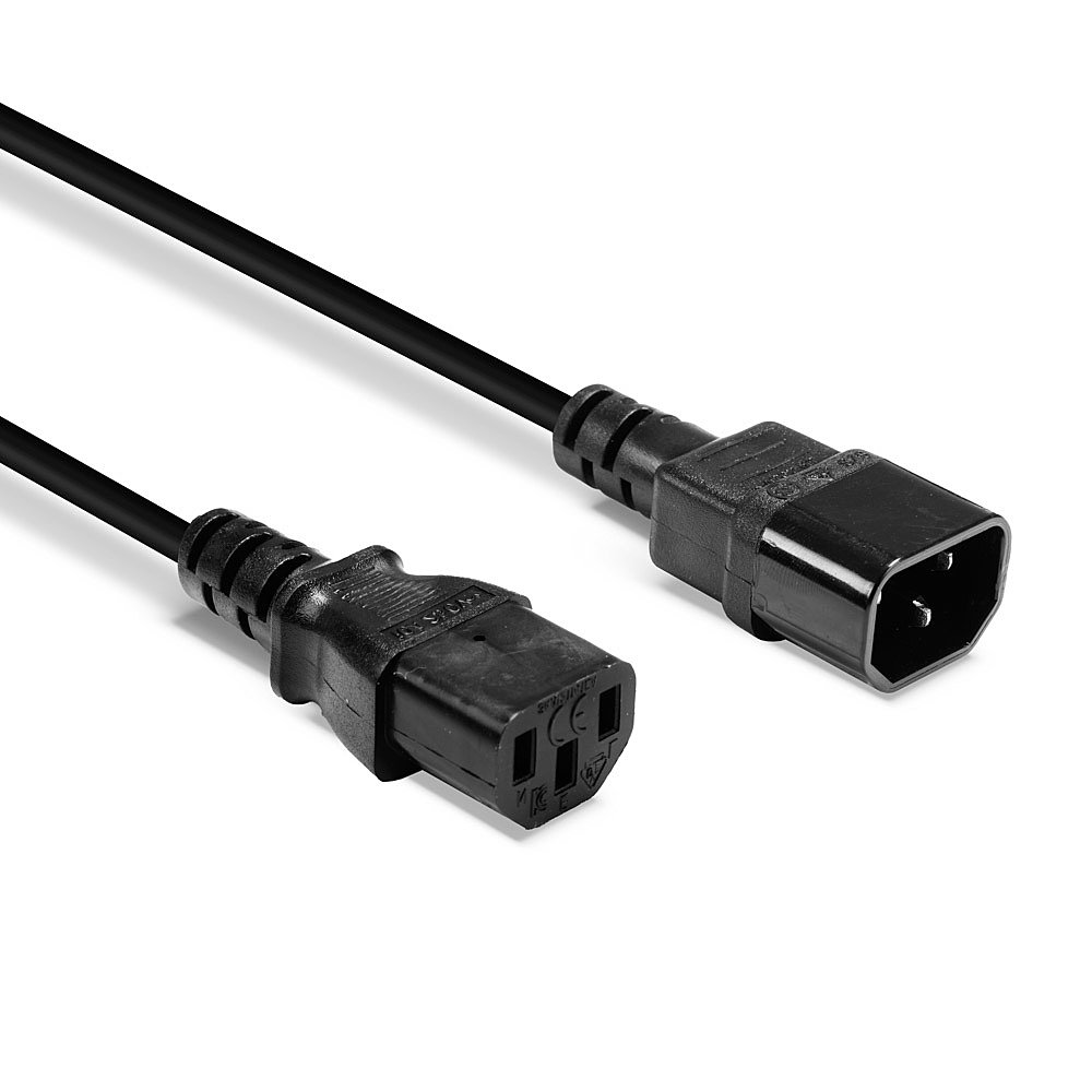 Connecteur IEC C14 vers IEC C13 Lindy - Alimentations CEE/Schuko - Sonowest