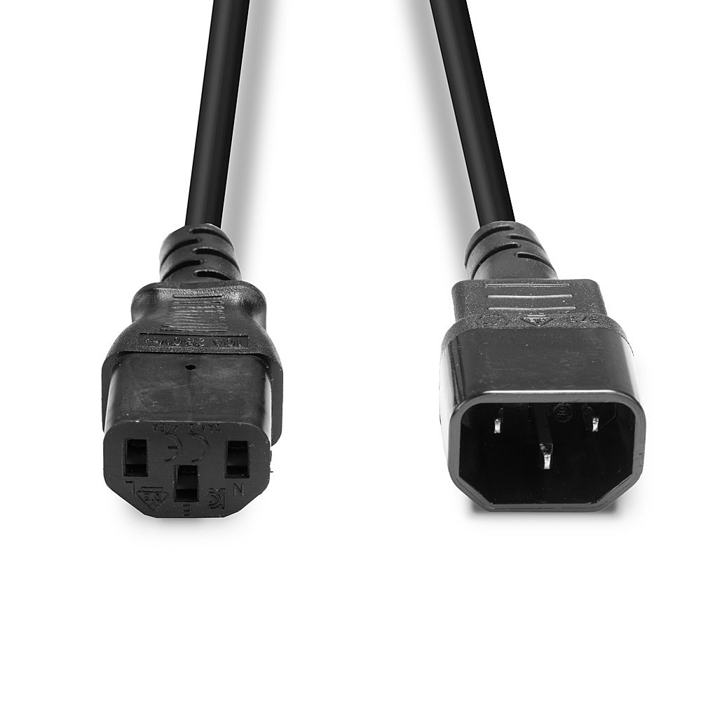 Connecteur IEC C14 vers IEC C13 Lindy - Alimentations CEE/Schuko - Sonowest