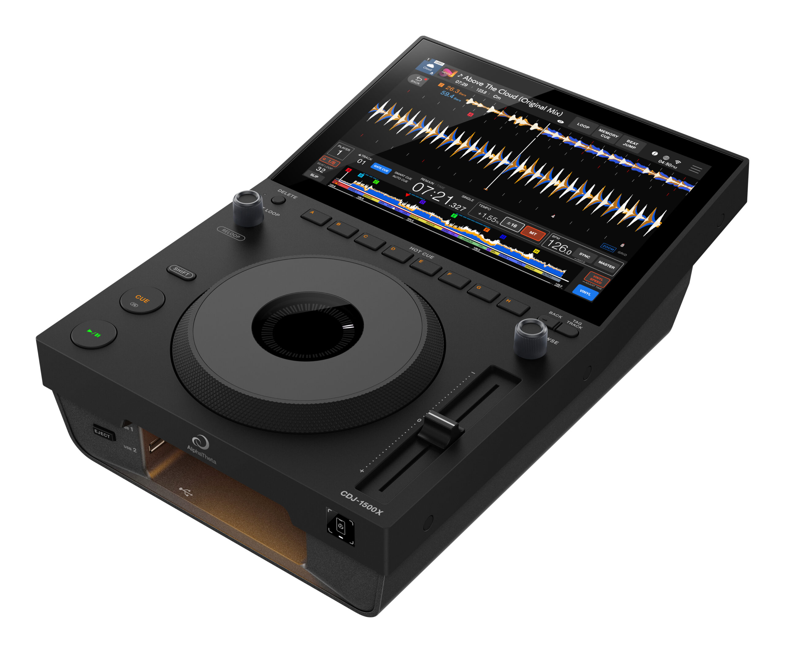 CDJ-1500X AlphaTheta / Pioneer DJ - Platines Multimédias à Plat - Sonowest