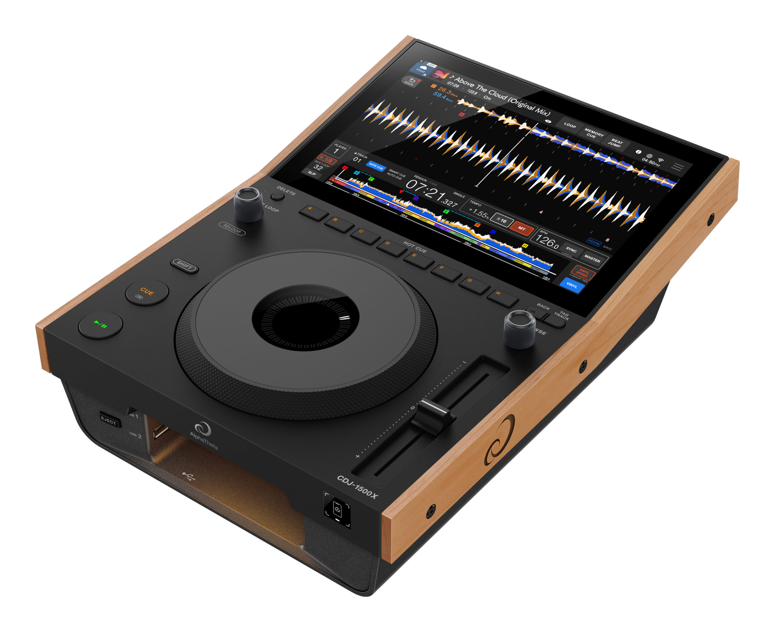 CDJ-1500X AlphaTheta / Pioneer DJ - Platines Multimédias à Plat - Sonowest