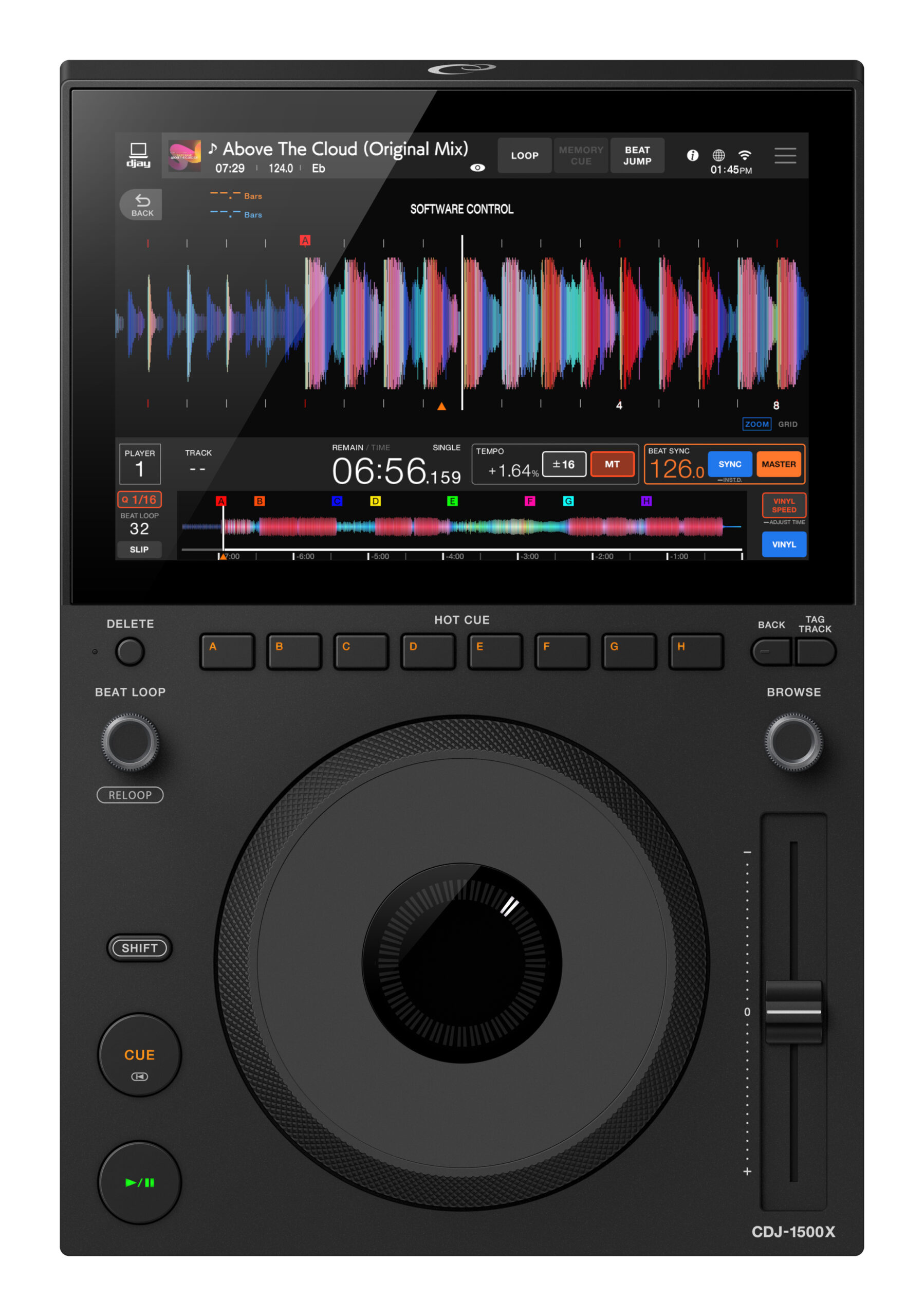 CDJ-1500X AlphaTheta / Pioneer DJ - Platines Multimédias à Plat - Sonowest
