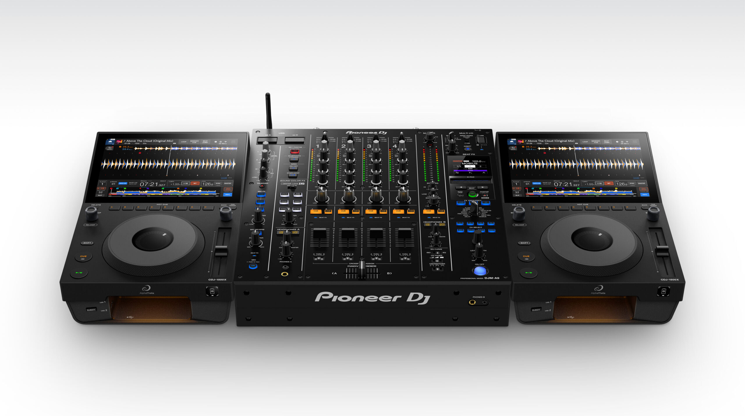 CDJ-1500X AlphaTheta / Pioneer DJ - Platines Multimédias à Plat - Sonowest